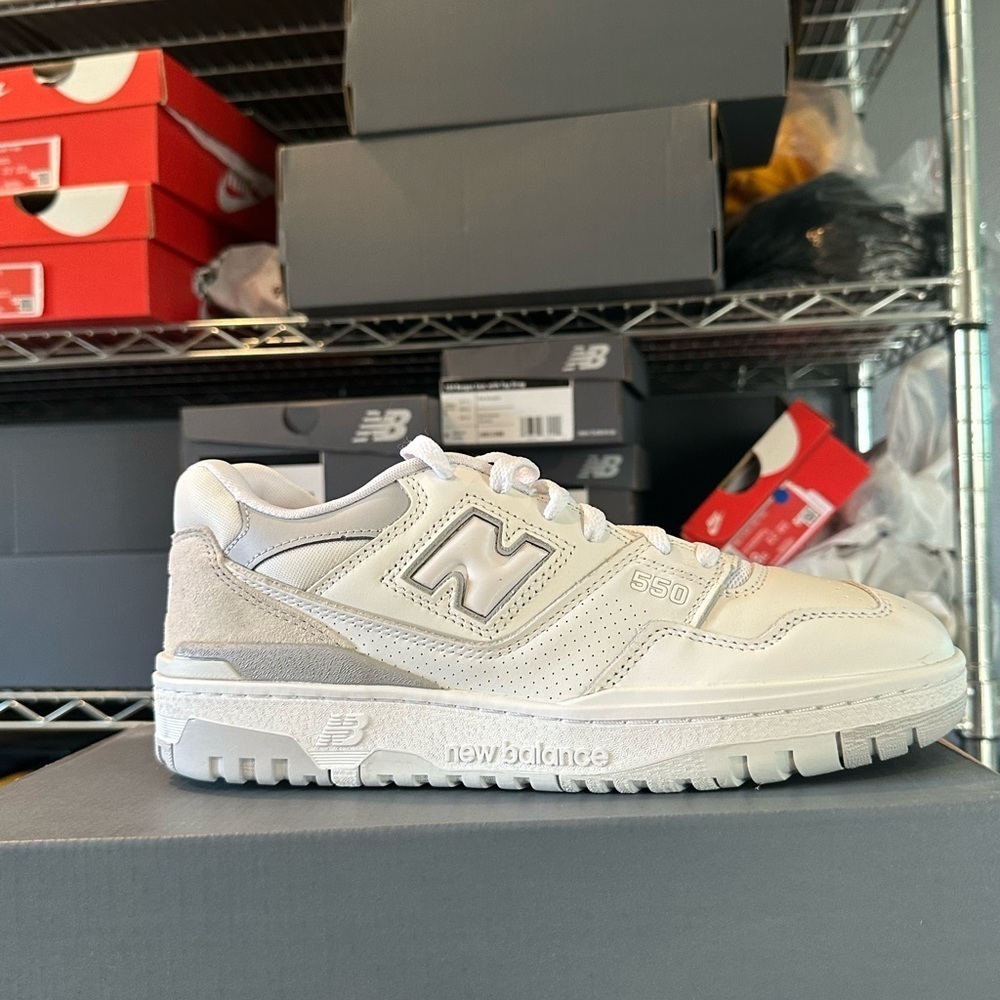 New balance 550 ash white